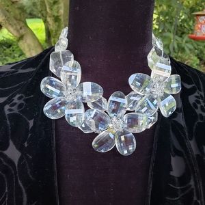 Handcrafted Crystal Style Beaded Necklace